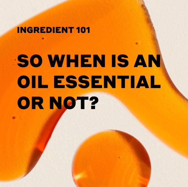 Volition Beauty's Ingredient 101: Essential Oils