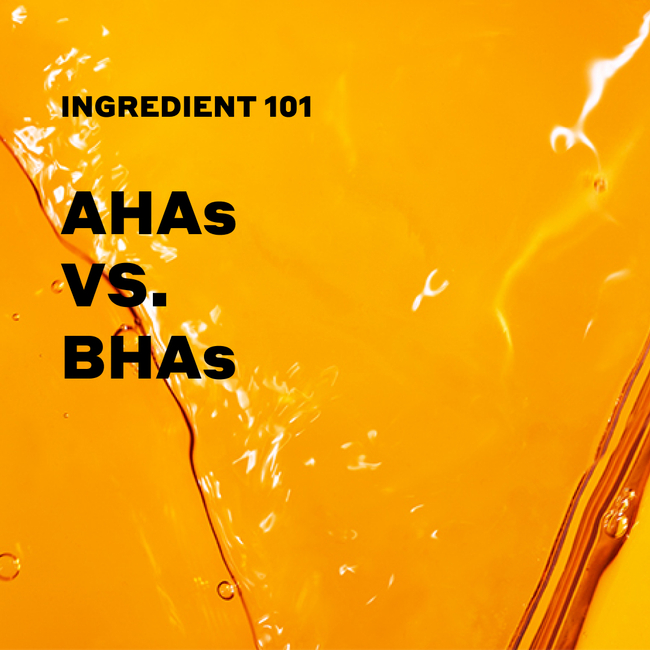 Volition Beauty's Ingredient 101: AHAs vs. BHAs